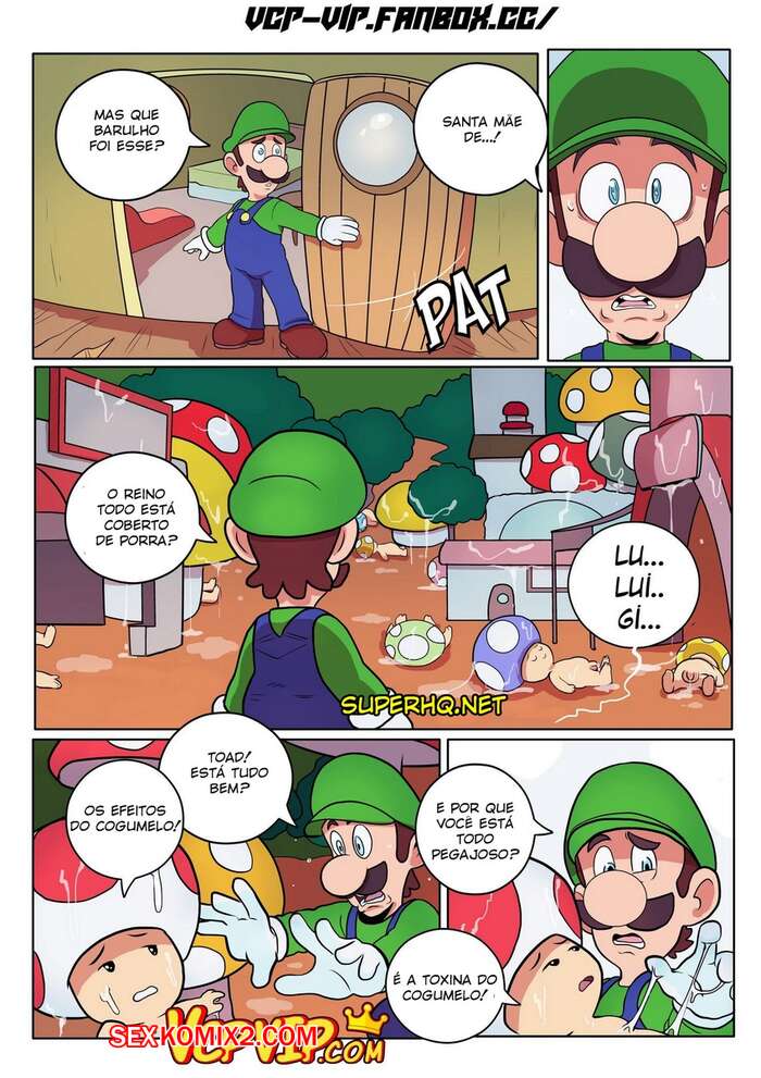 Porno Comic Fucker Mario Bro Gansoman Sex Comic Cara Teve Um