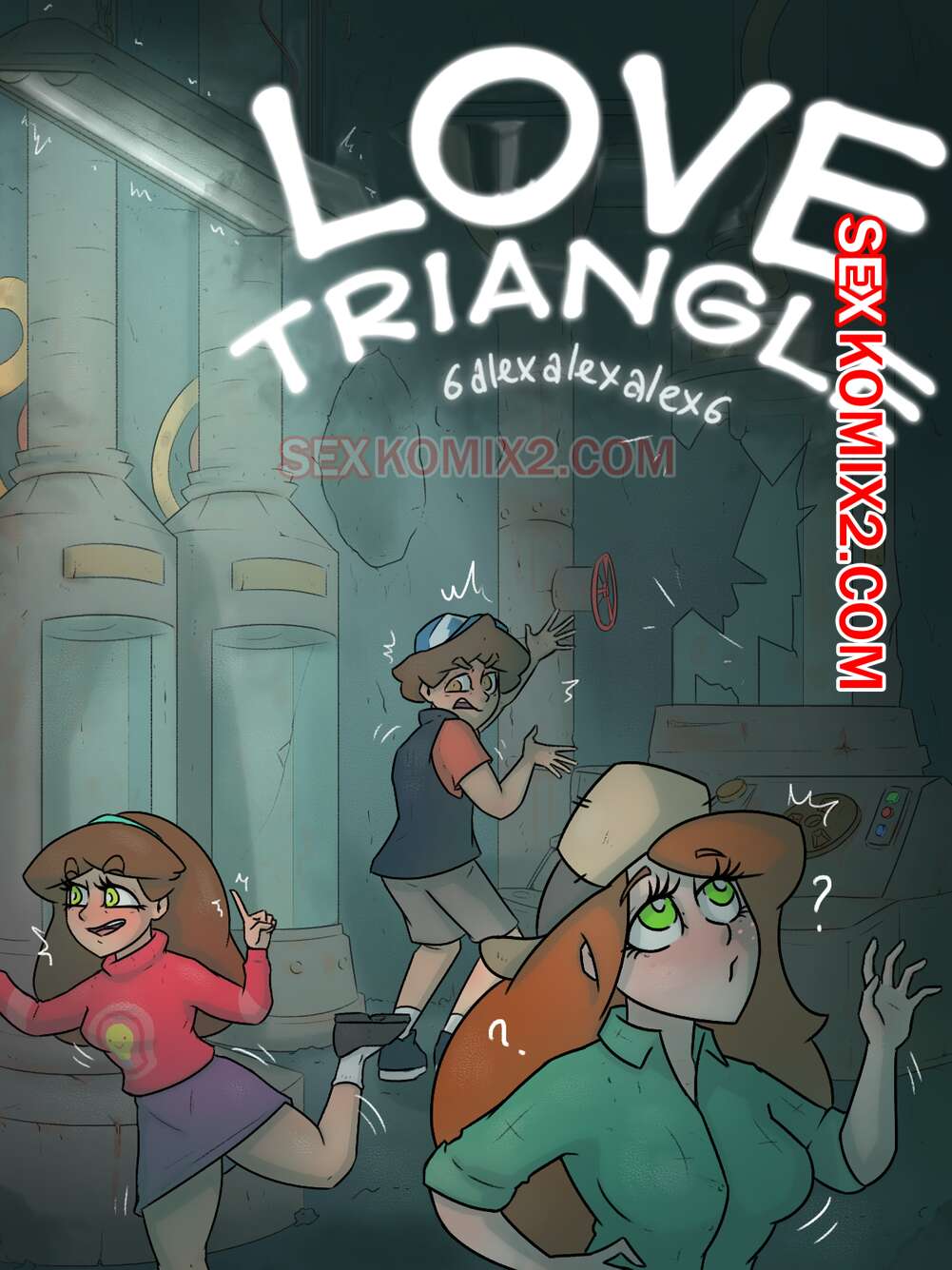 Porno comic Gravity falls. Love triangle. Bunker. 6alexalexalex6. sexkomix2.com.