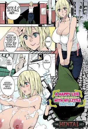 Porno comic A Happy Life With My Little Brother. Azukiko