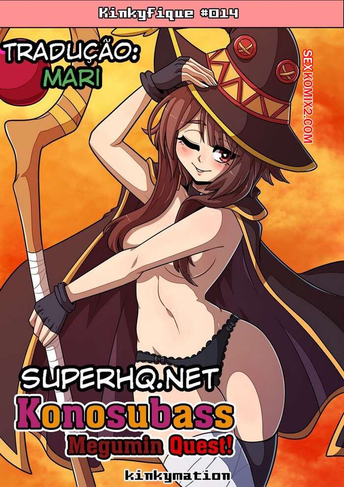 Porno comic A Missão de Megumin