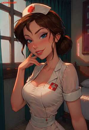 Porno comic A Nurses Touch. LowFireStudios