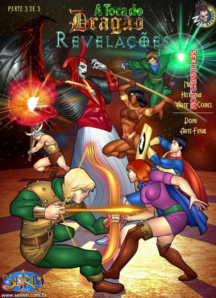 Porno comic A Toca do Dragão 3. Caverna do Dragão