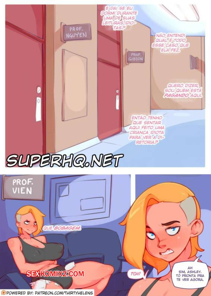 Porno comic Afim disso 2. Nerd rebelde e diretora dotada