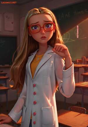 Porno comic After Class with Professor Lemon. LowFireStudios