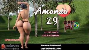 Porno comic Amanda. Parte 29. CrazyDad3D