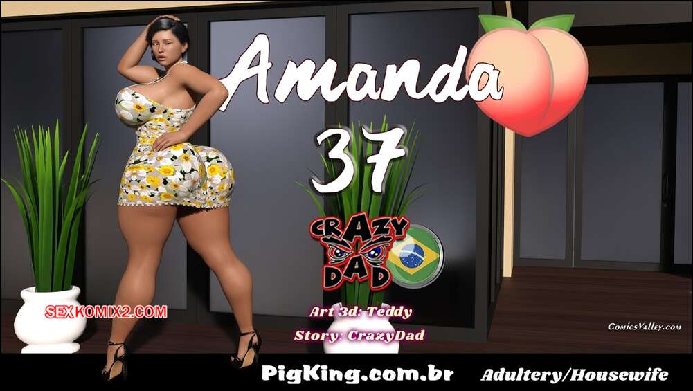 Porno comic Amanda. Parte 37. CrazyDad3D