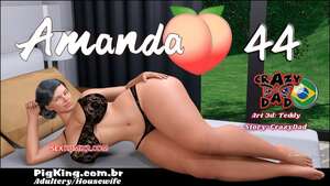 Porno comic Amanda. Parte 44. CrazyDad3D
