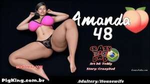 Porno comic Amanda. Parte 48. CrazyDad3D