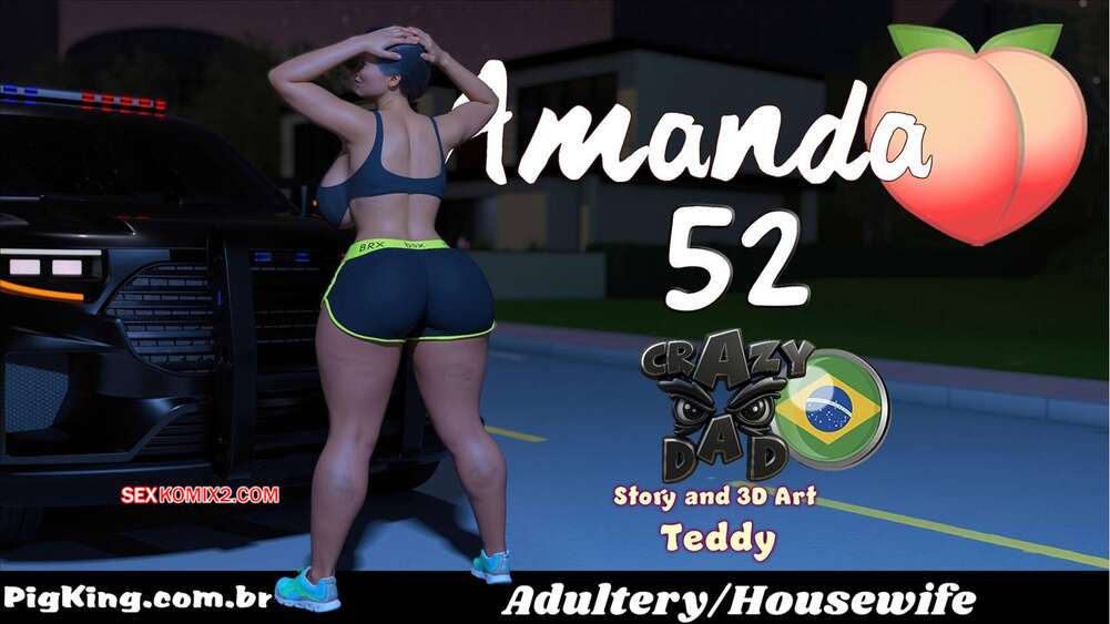 Porno comic Amanda. Parte 52. CrazyDad3D