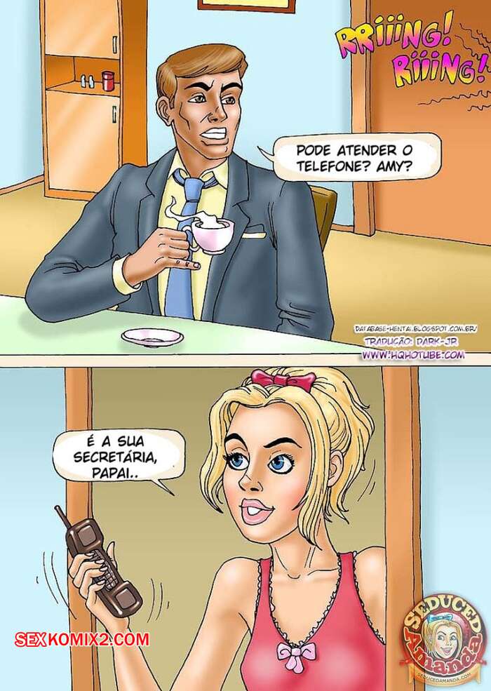 Porno comic Amanda a nova secretaria putinha do Papai