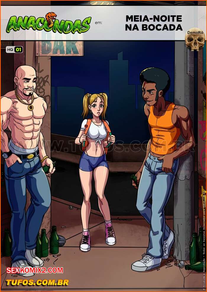 Porno comic Anacondas 01