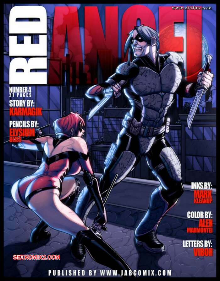 Porno comic Anjo Vermelho 4. JabСomix