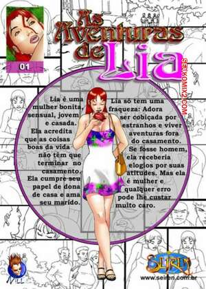 Porno comic As aventuras de Lia 1 Porno comic As aventuras de Lia 1