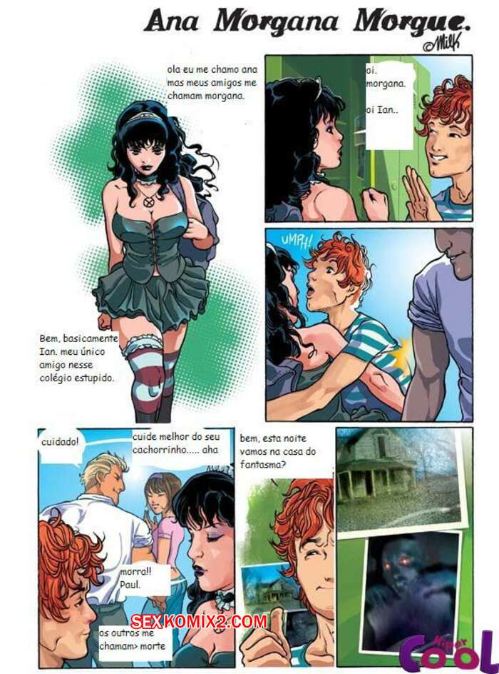 Porno comic As Aventuras Eróticas de Ana Morgana