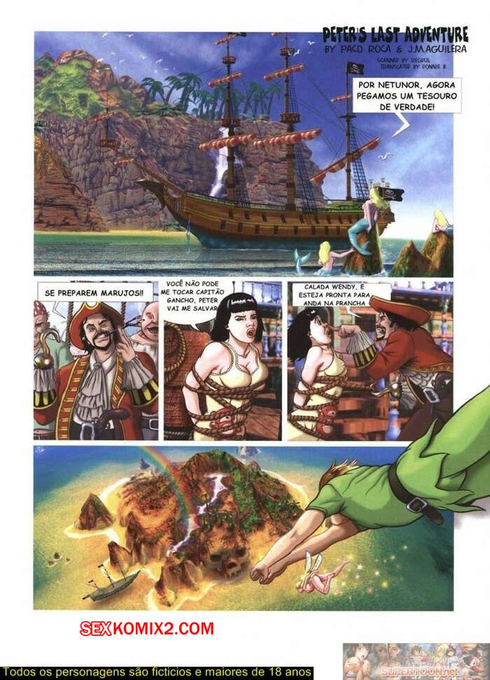 Porno comic As Aventuras Eroticas de Peter Pan