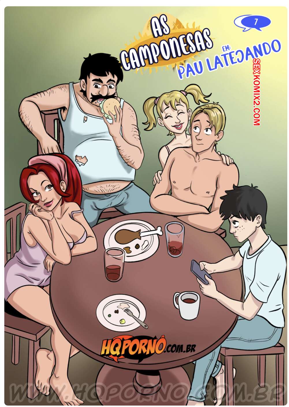 Porno comic As camponesas. Parte 7. HQporno