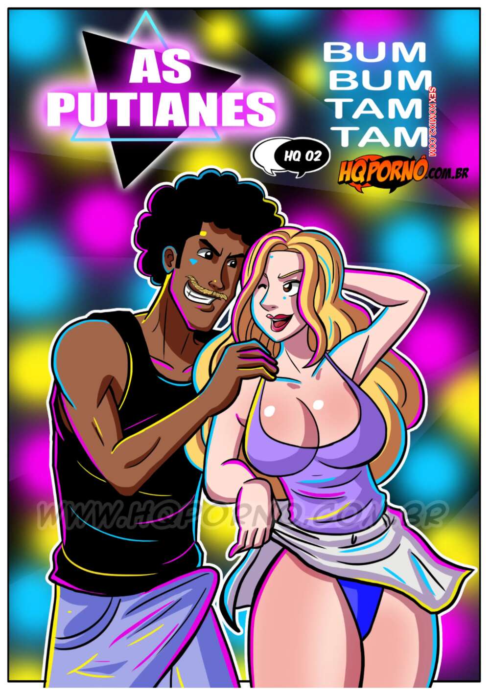 Porno comic As Putianes. Parte 2. HQPorno
