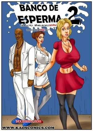 Porno comic Banco de Esperma 2. Interracial Porno comic Banco de Esperma 2. Interracial