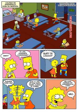 ✅️ Porno comic Bart e Lisa Simpsons sex comic gostosa Lisa  