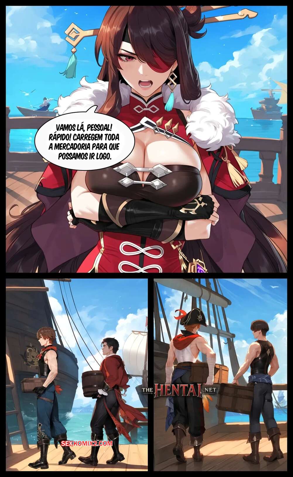 Porno comic Beidou. SAMSARA AI