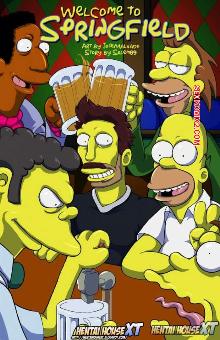 Porno comic Bem vindo a Springfield. Os Simpsons