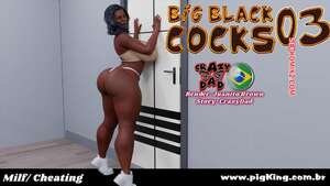 Porno comic Big Black Cocks. Parte 3. CrazyDad3D Porno comic Big Black Cocks. Parte 3. CrazyDad3D