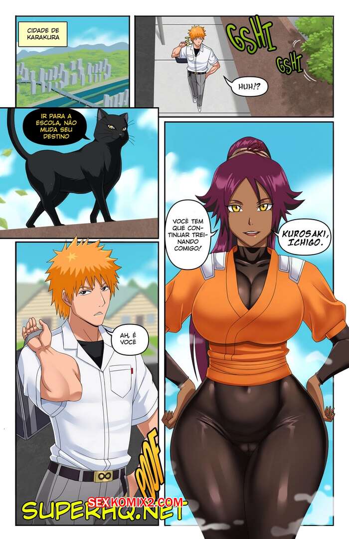 Porno comic Bleach. Yoruichi. Pinkpawg