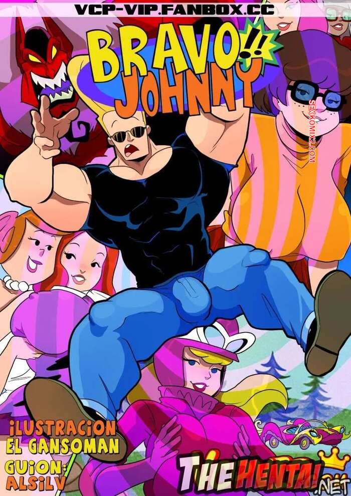 Porno comic Bravo Johnny. Gansoman