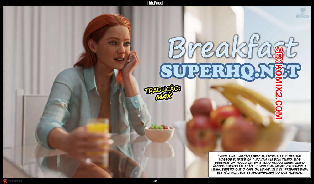 Porno comic Breakfast. Mr foxx
