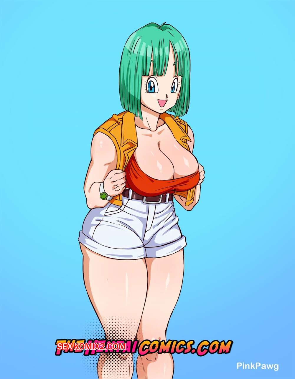 Porno comic Bulma in Namek