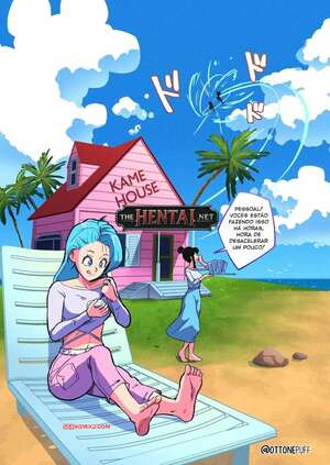 Porno comic Bulma x Goku. Ottone Puff