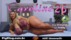 Porno comic Caroline. Parte 26. CrazyDad3D