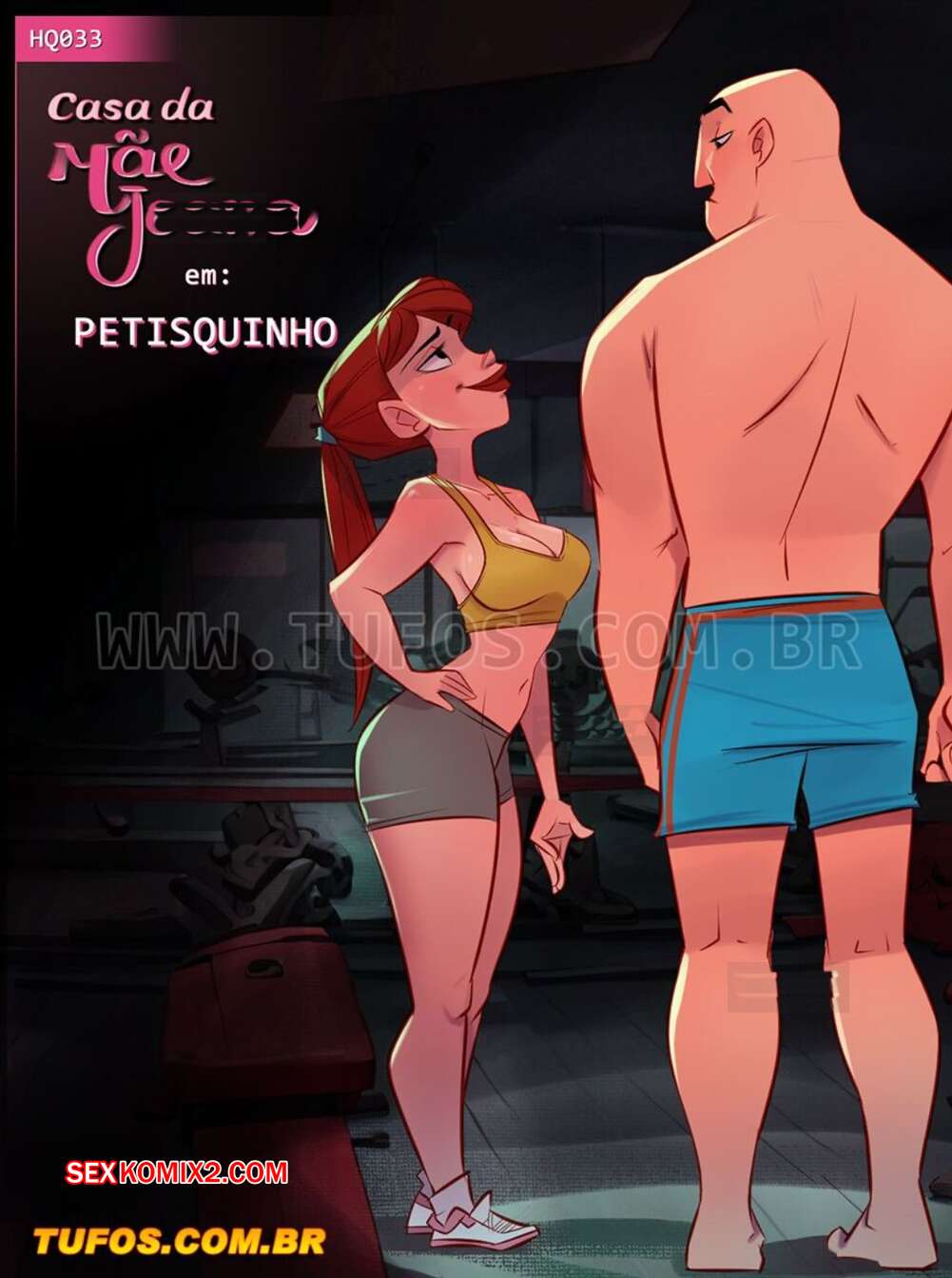 Porno comic Casa da mae Joana. Parte 33. WC TF