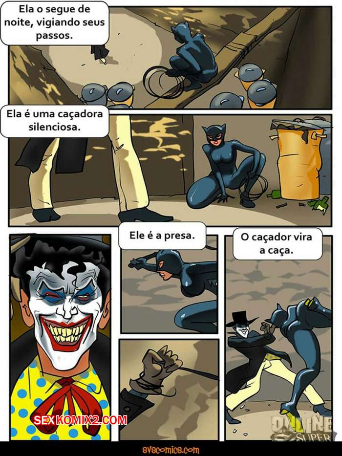 Porno comic Catwoman Raped. Batman.