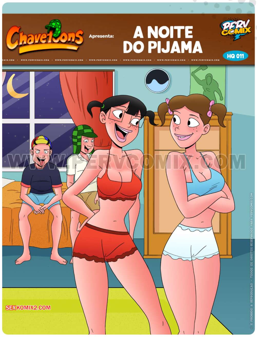 Porno comic Chavetoons. Parte 11. PervComix