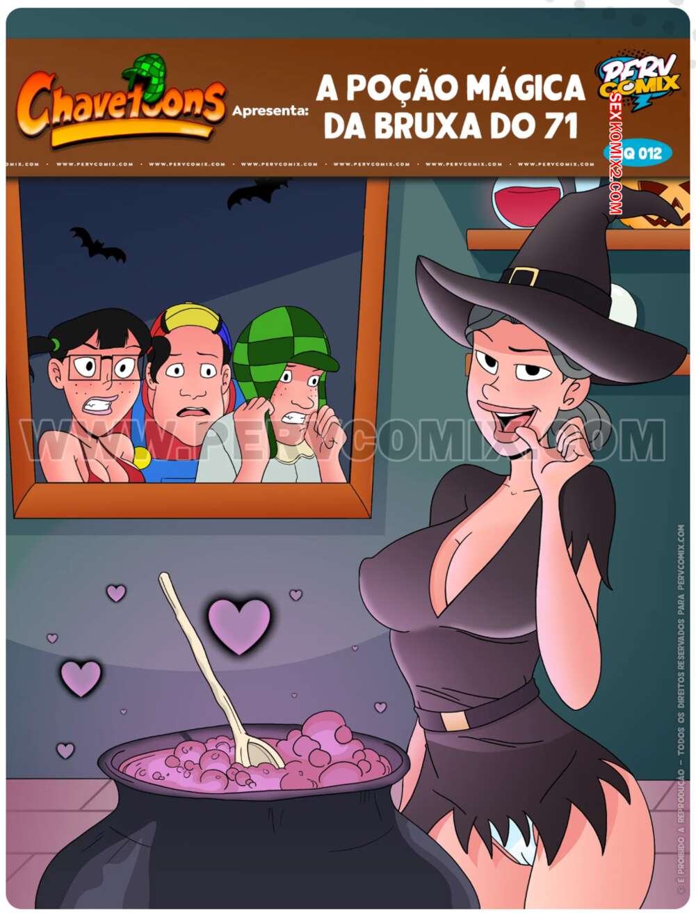 Porno comic Chavetoons. Parte 12. PervComix