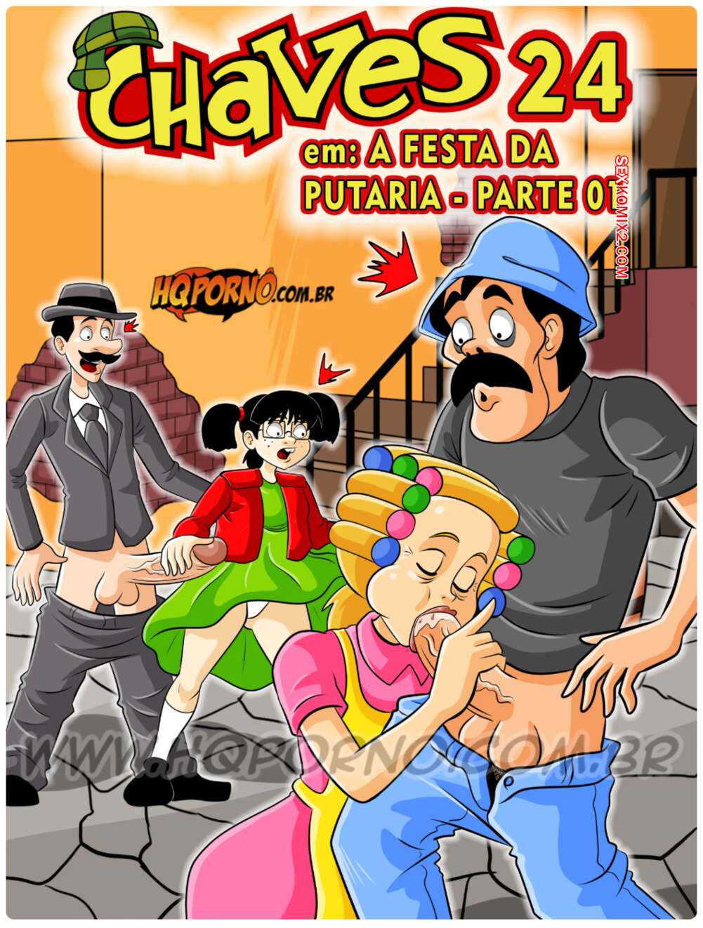 Porno comic Chavinho. Parte 28. HQporno