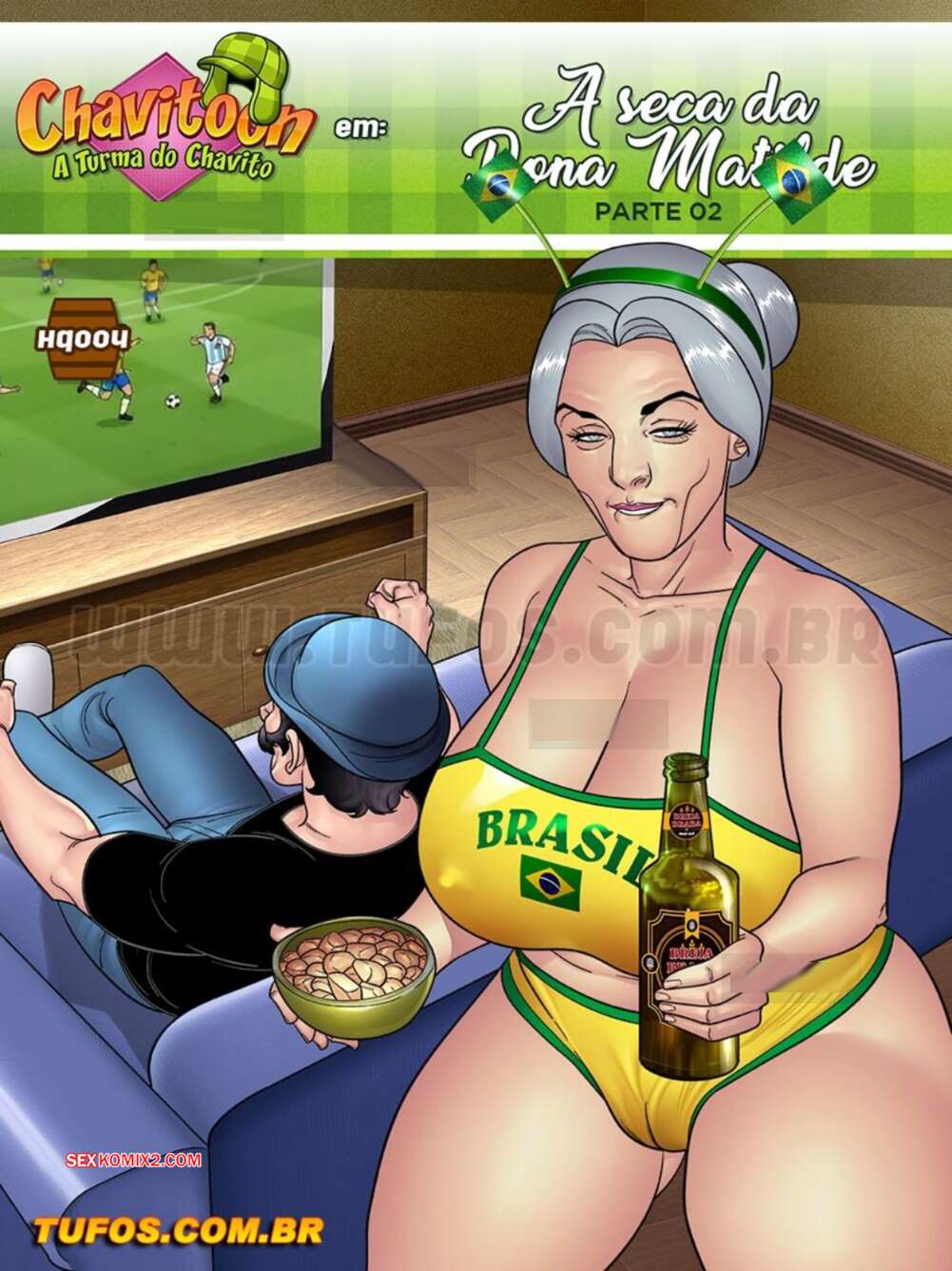 Porno comic Chavitoon. Parte 4. WC TF