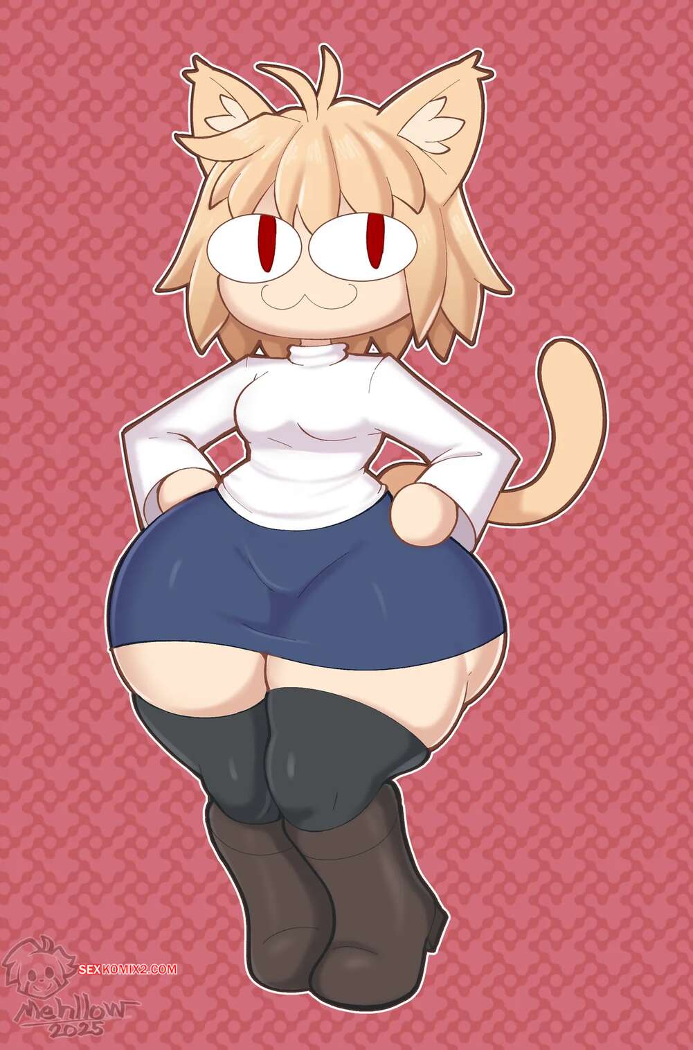 Porno comic Cheeky Annoying Cat. mehllow