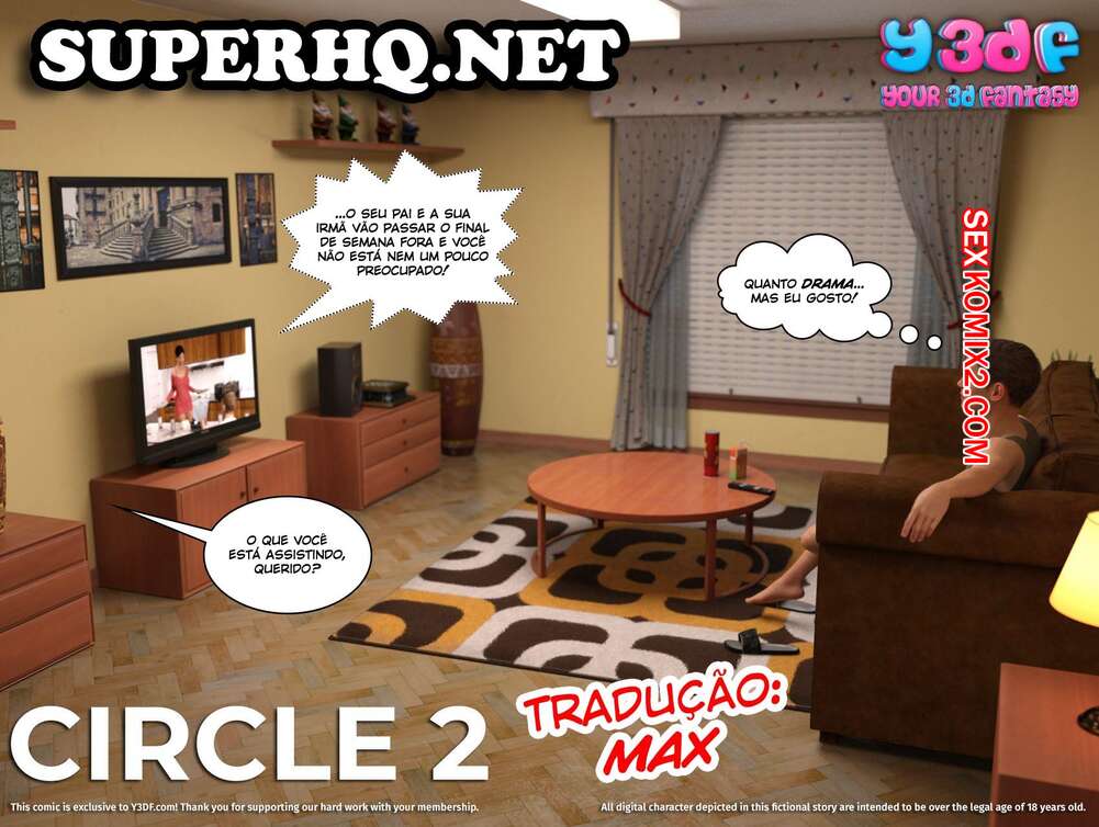 Porno comic Circle 2. Desejos Entre Mãe E Filho. Y3DF