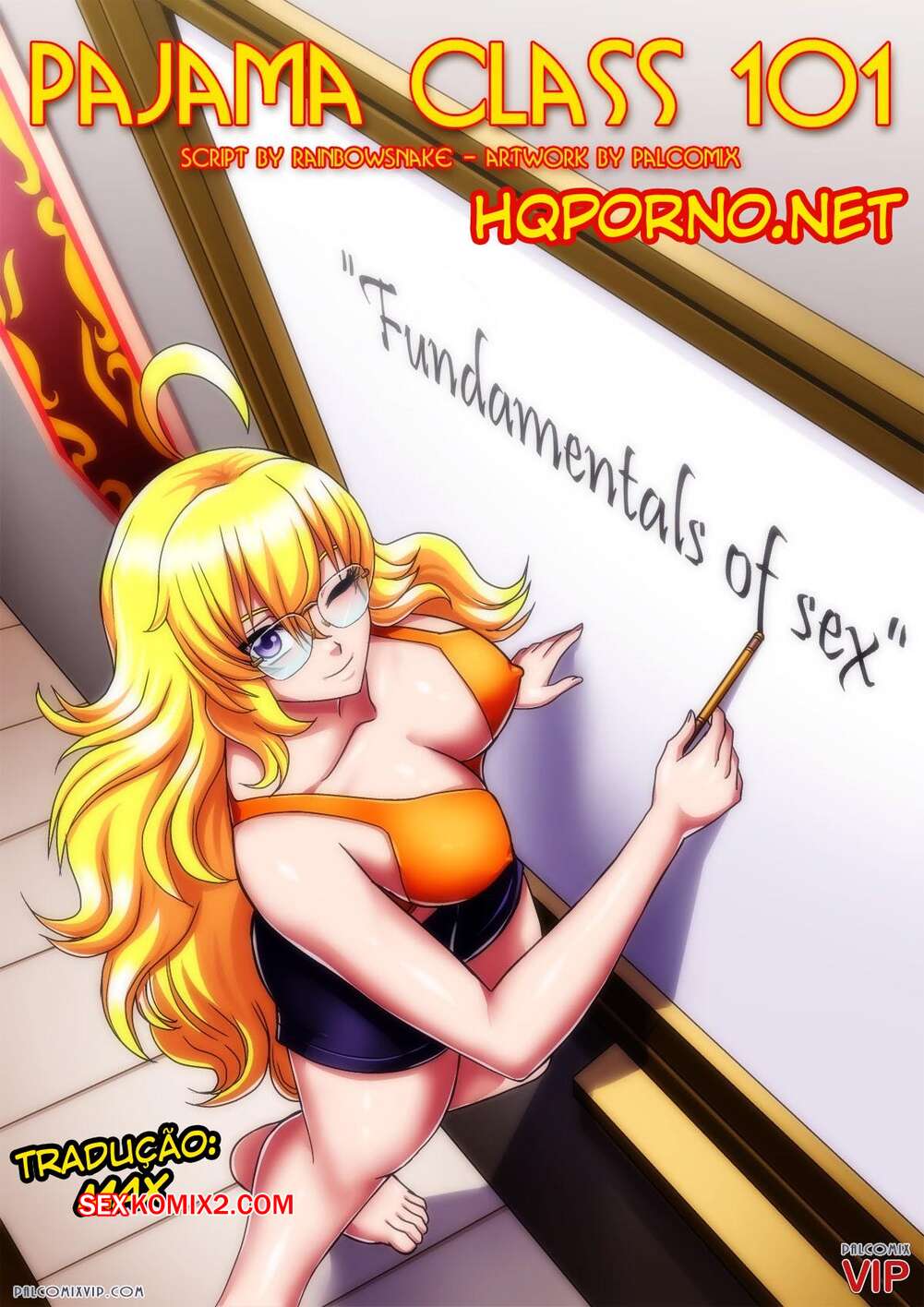 Porno comic Classe de Pijamas