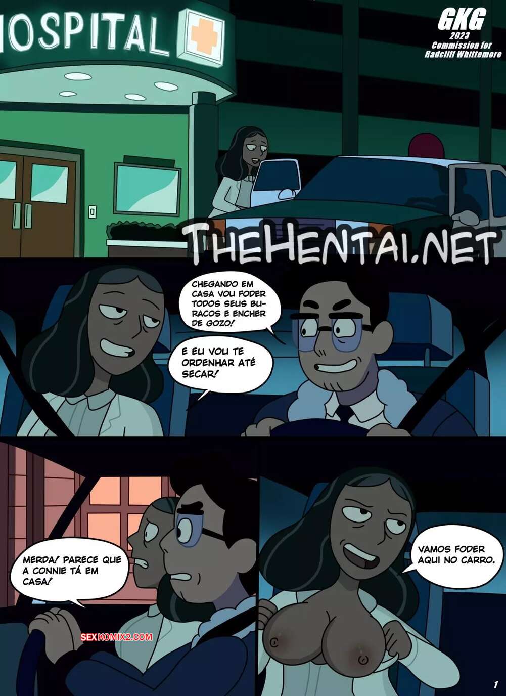 Porno comic Connie Maheswarans Newest Pleasures. GKG