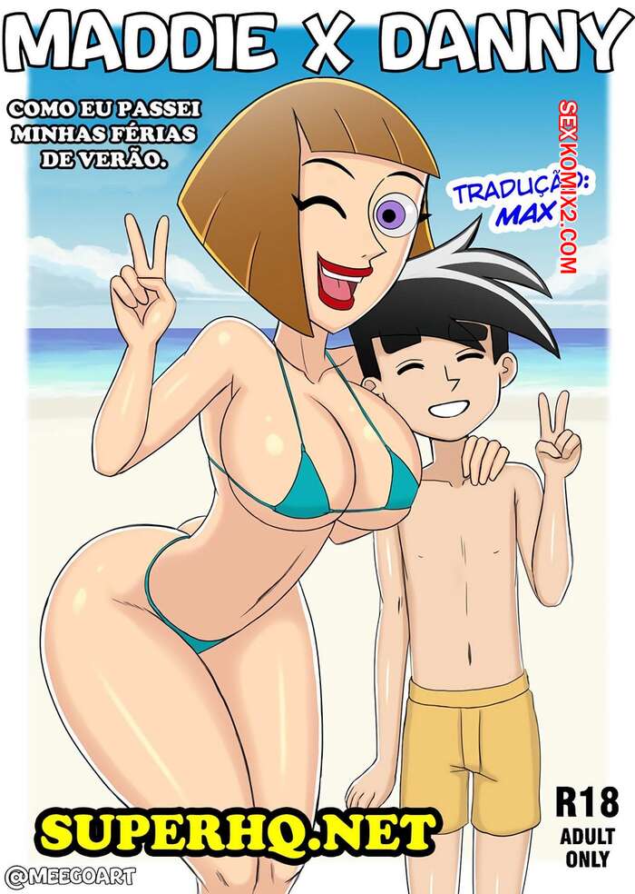 Porno comic Danny Phantom. Danny x Maddie. Meegol