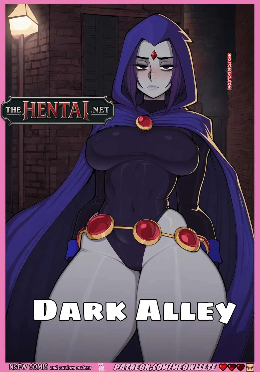 Porno comic Dark Alley. Meowllete