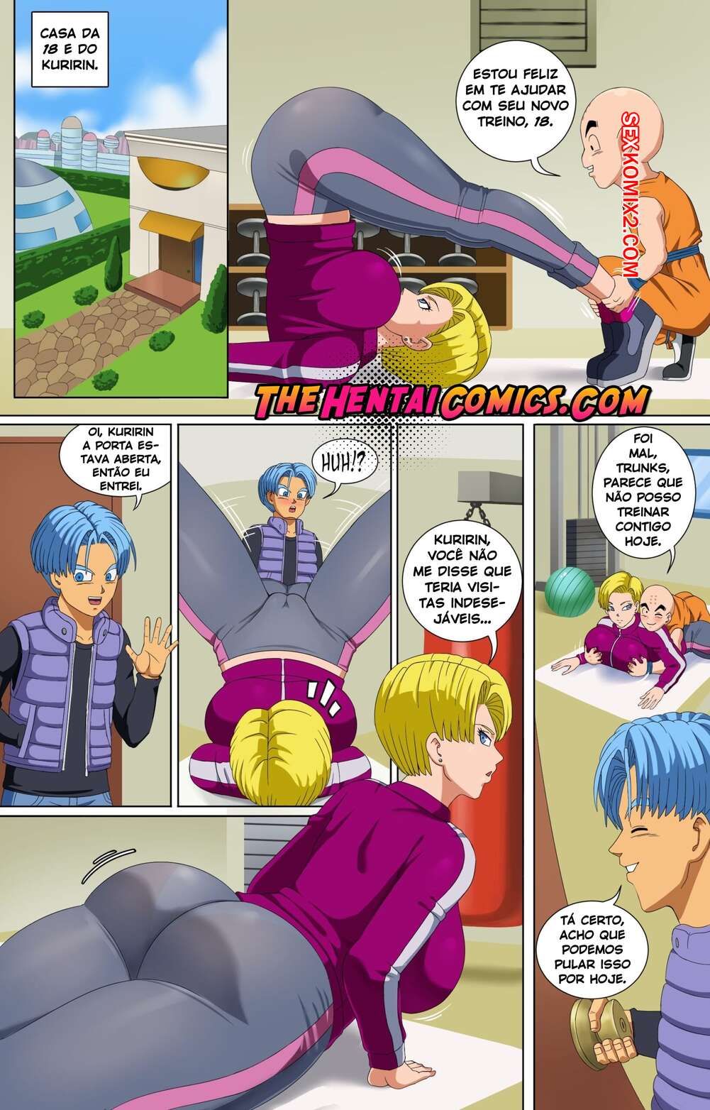 Porno comic Desejo da Bulma