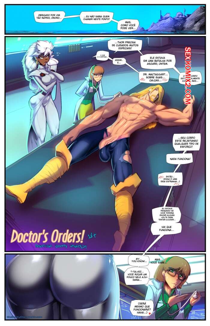 Porno comic Doctors Orders. Fred Perry