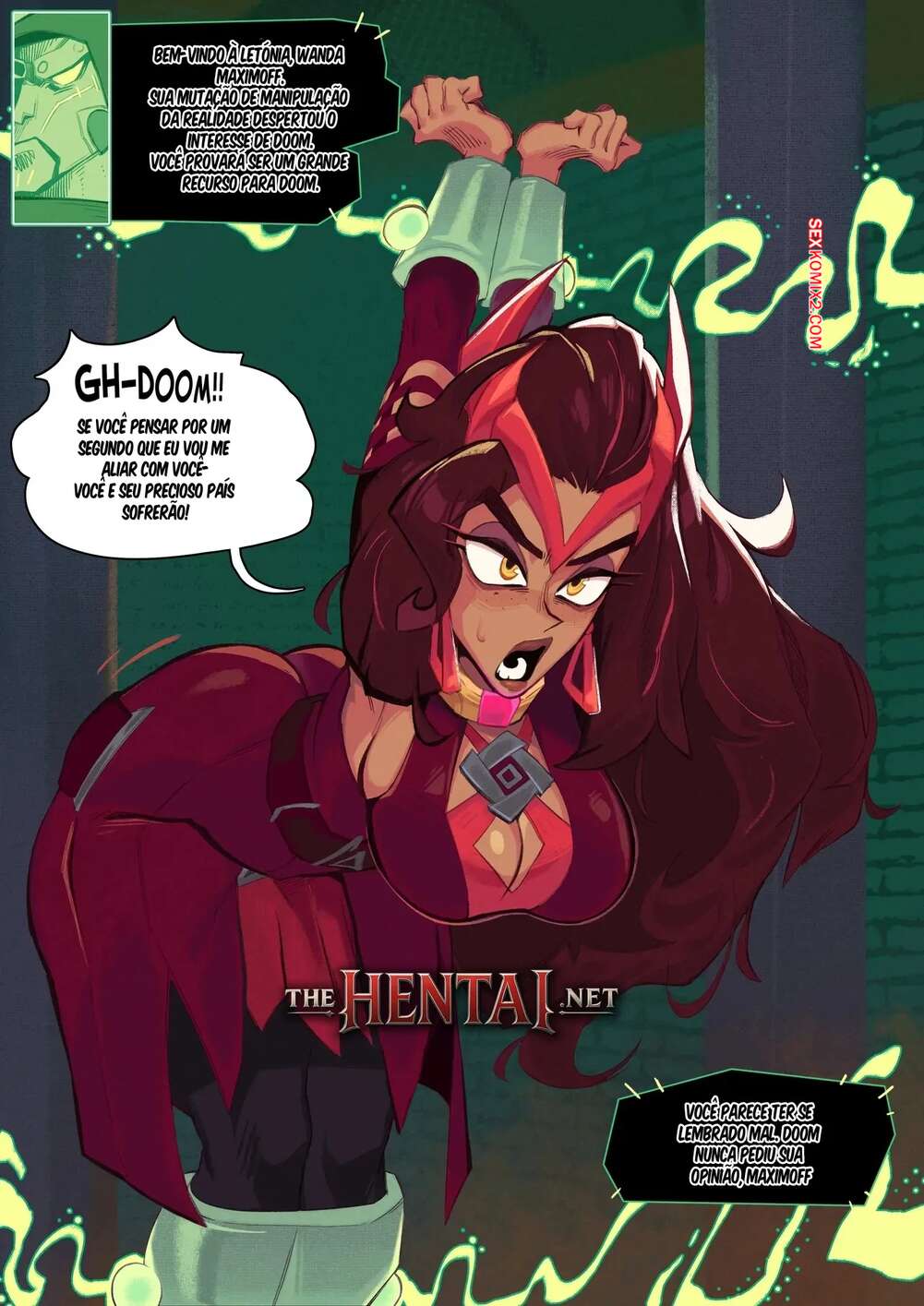 Porno comic Doomed. ZephyrGales