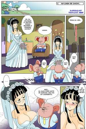 Porno comic Dragon Ball. Oolongs proposal. Botbot
