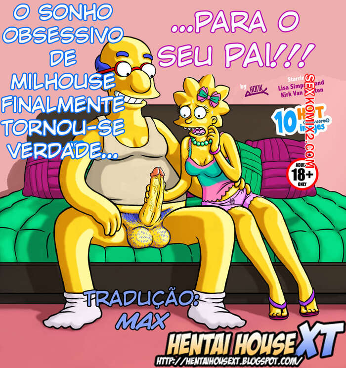 Porno comic Dream Cum True. O Boquete Perfeito de Lisa Simpsons