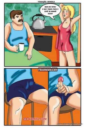 Porno comic Ela gosta de rola no cafe da manha